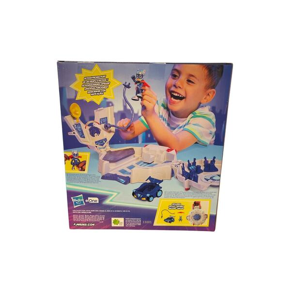 PJ Masks Power Heroes PJ Power Q Playset Headquarters Set with Car and Figure - Picture 4 of 7